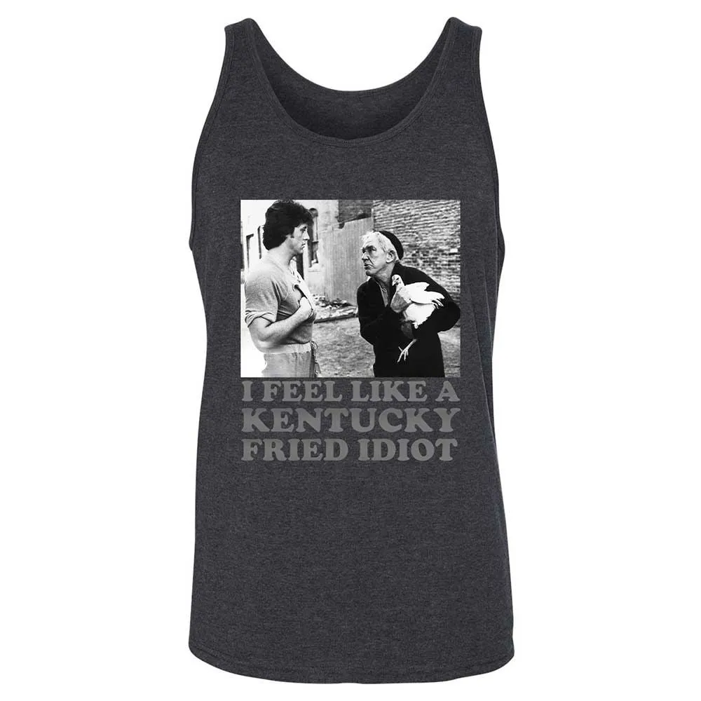 Unisex Jersey Tank - AMMGKMEZ - Dark Grey Heather - 10