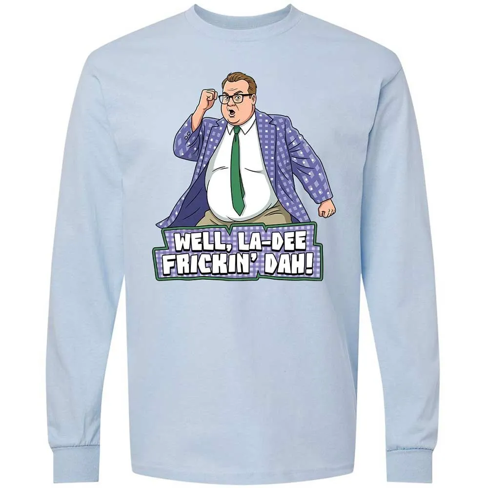 Long Sleeve T-Shirt - C3PPFGQN - Light Blue - 4