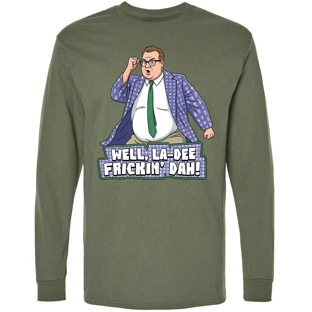 Long Sleeve T-Shirt - C3PPFGQN - Military Green - 19