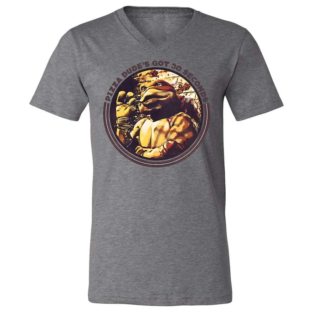Unisex V-Neck T-Shirt - TMX7ZPRY - Deep Heather - 9