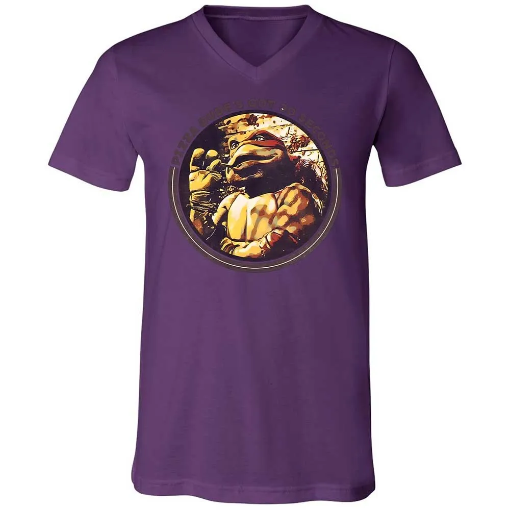 Unisex V-Neck T-Shirt - TMX7ZPRY - Team Purple - 10