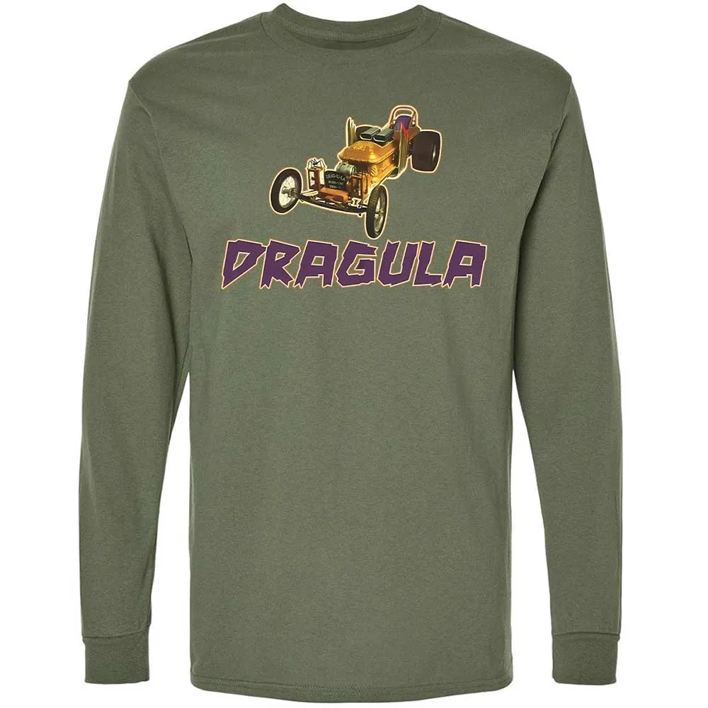 Long Sleeve T-Shirt - 89H6CXRF - Military Green - 9