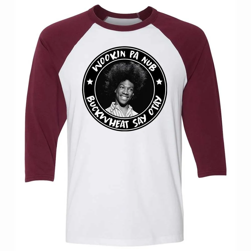 Buckwheat Say Otay - White/Maroon - 7