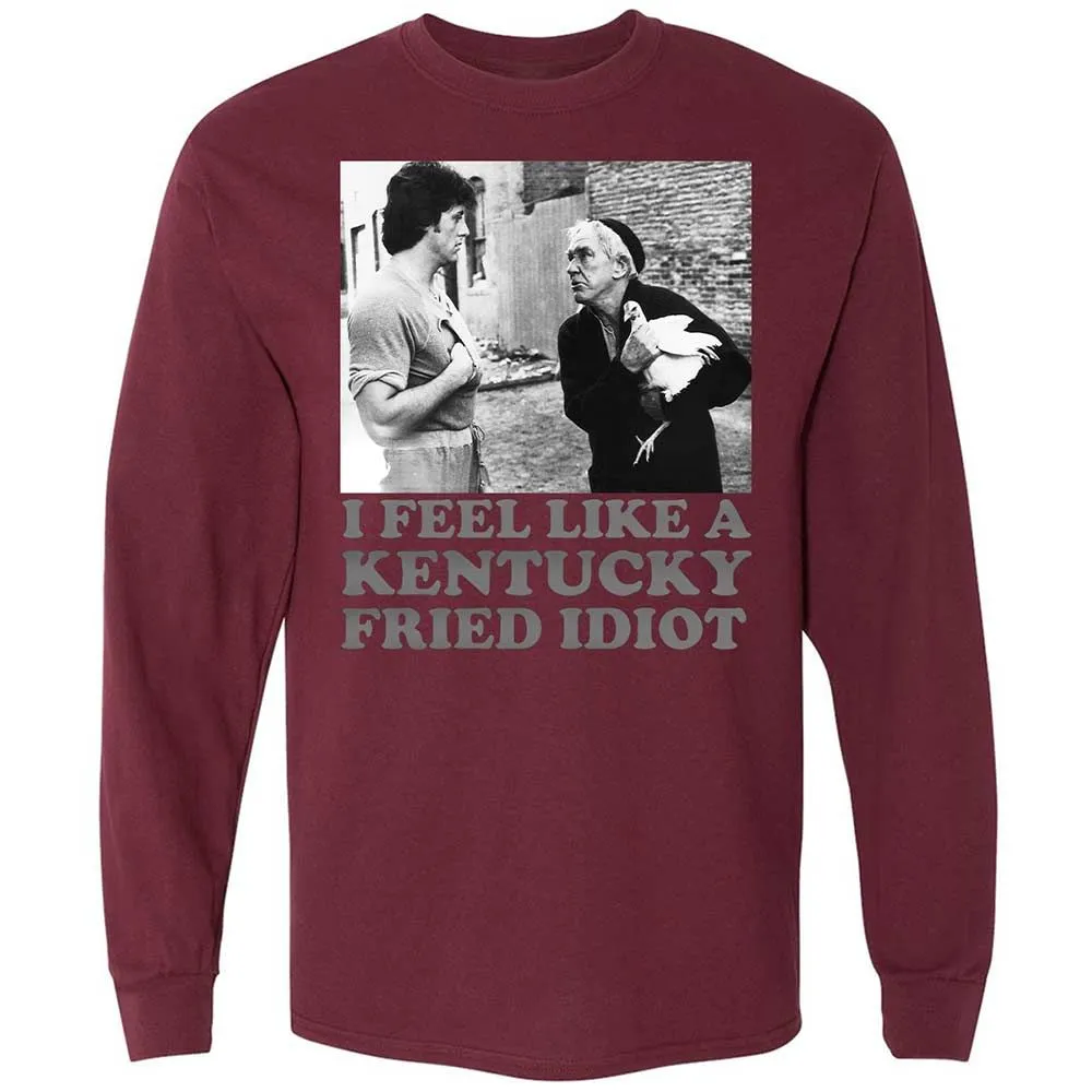 Long Sleeve T-Shirt - H2QAJCUC - Maroon - 16