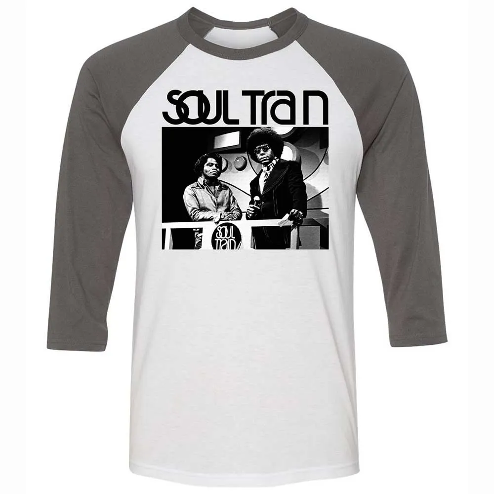 Unisex 3/4 Baseball Tee - W9UNQGKP - White/Asphalt - 2