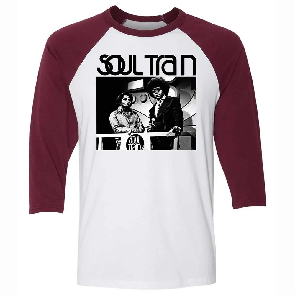 Unisex 3/4 Baseball Tee - W9UNQGKP - White/Maroon - 7