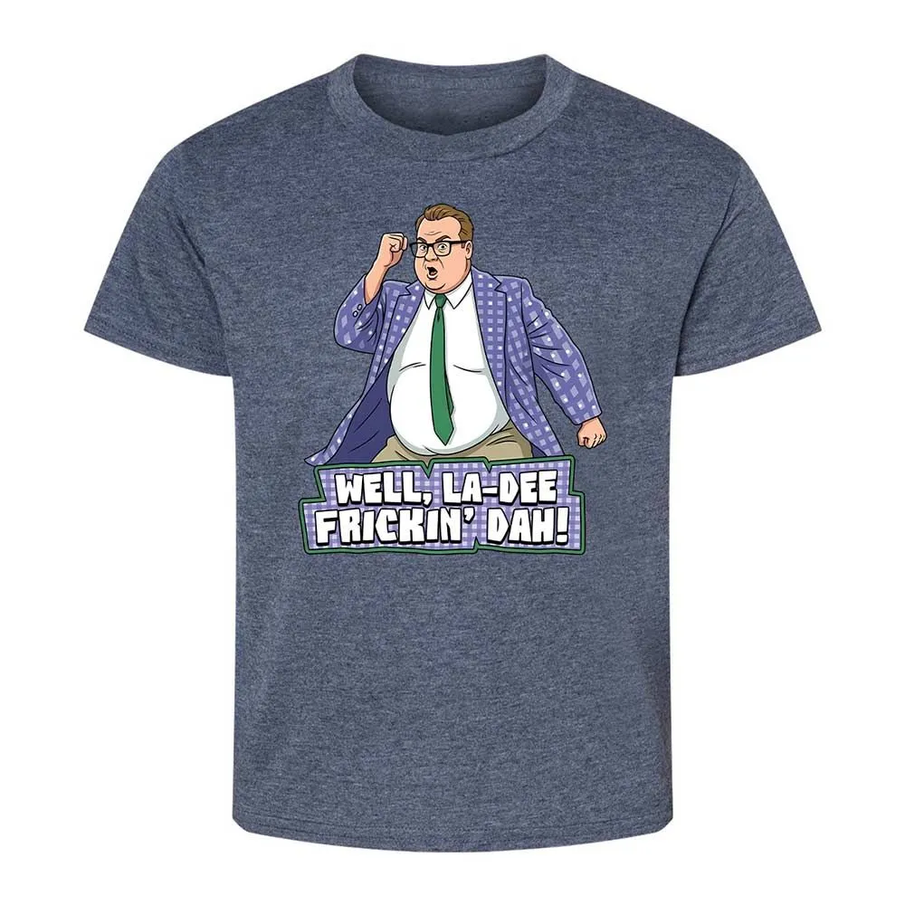 Kids T-Shirt - JGFJSEGB - Heather Navy - 15