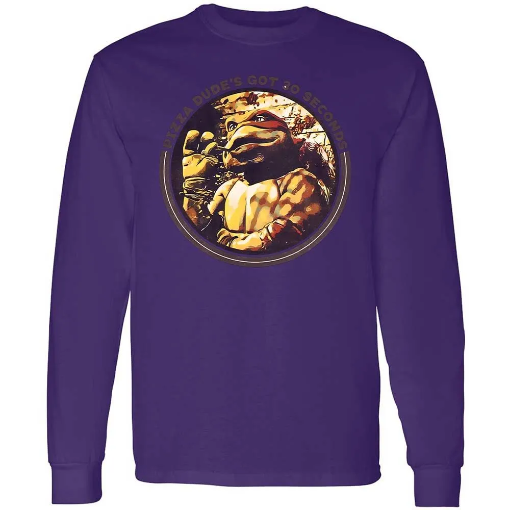 Long Sleeve T-Shirt - UKP2N9CQ - Purple - 9