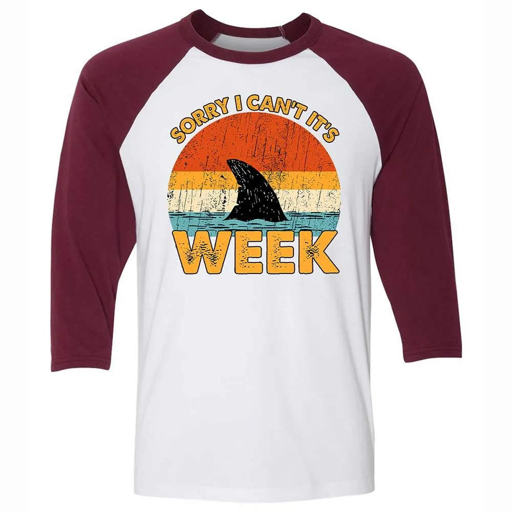 Unisex 3/4 Baseball Tee - 17QY5L42 - White/Maroon - 7
