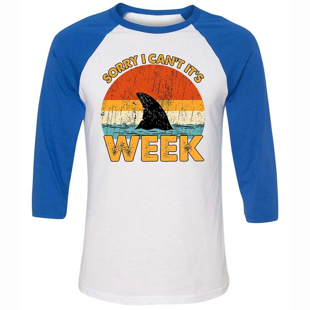 Unisex 3/4 Baseball Tee - 17QY5L42 - White/True Royal - 10