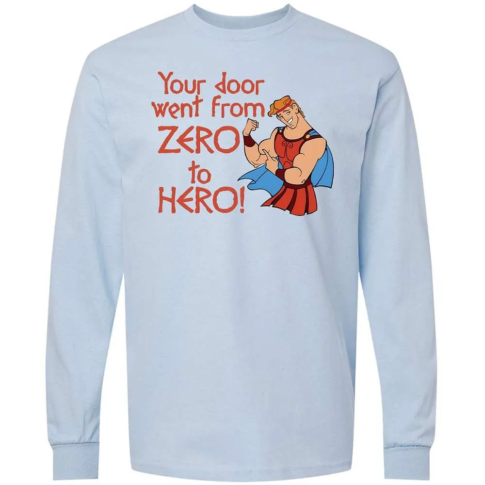 Long Sleeve T-Shirt - PVPD539Z - Light Blue - 4