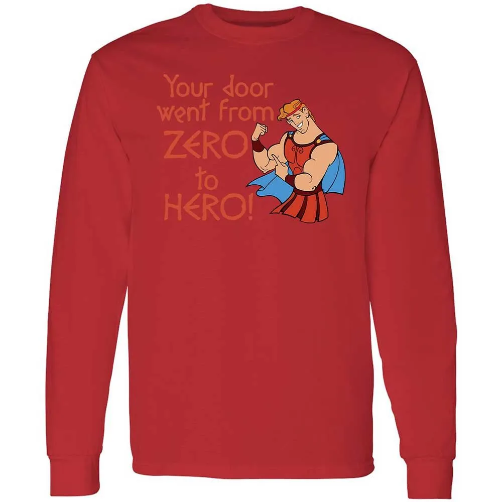 Long Sleeve T-Shirt - PVPD539Z - Red - 8