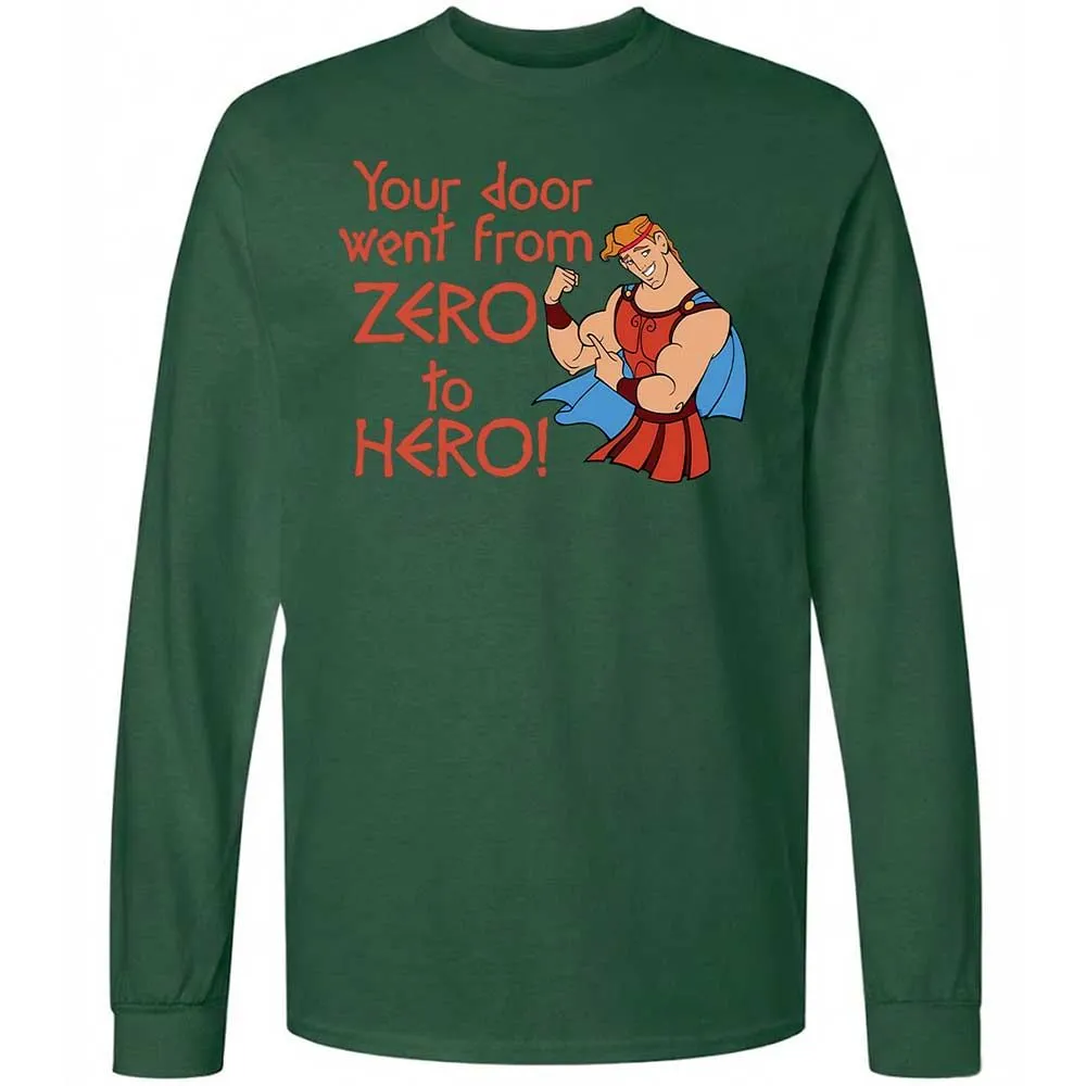 Long Sleeve T-Shirt - PVPD539Z - Forest Green - 14