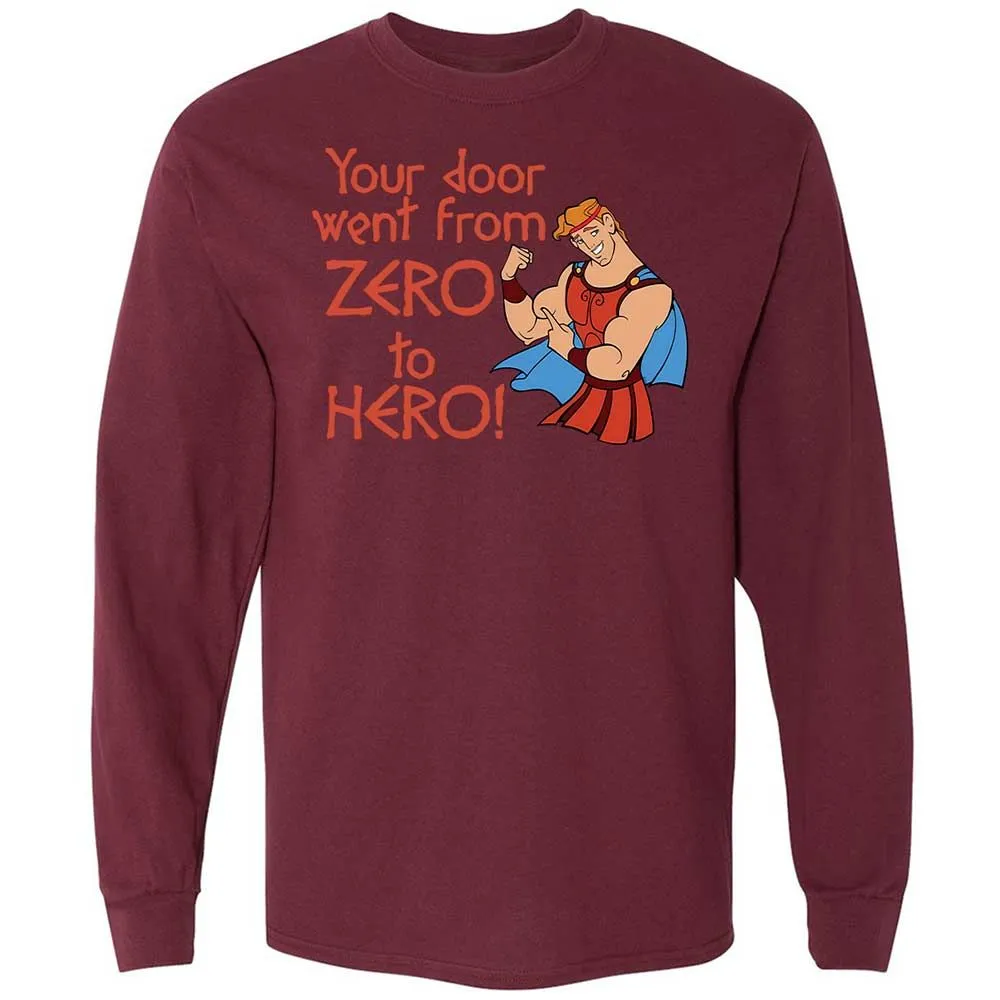 Long Sleeve T-Shirt - PVPD539Z - Maroon - 16