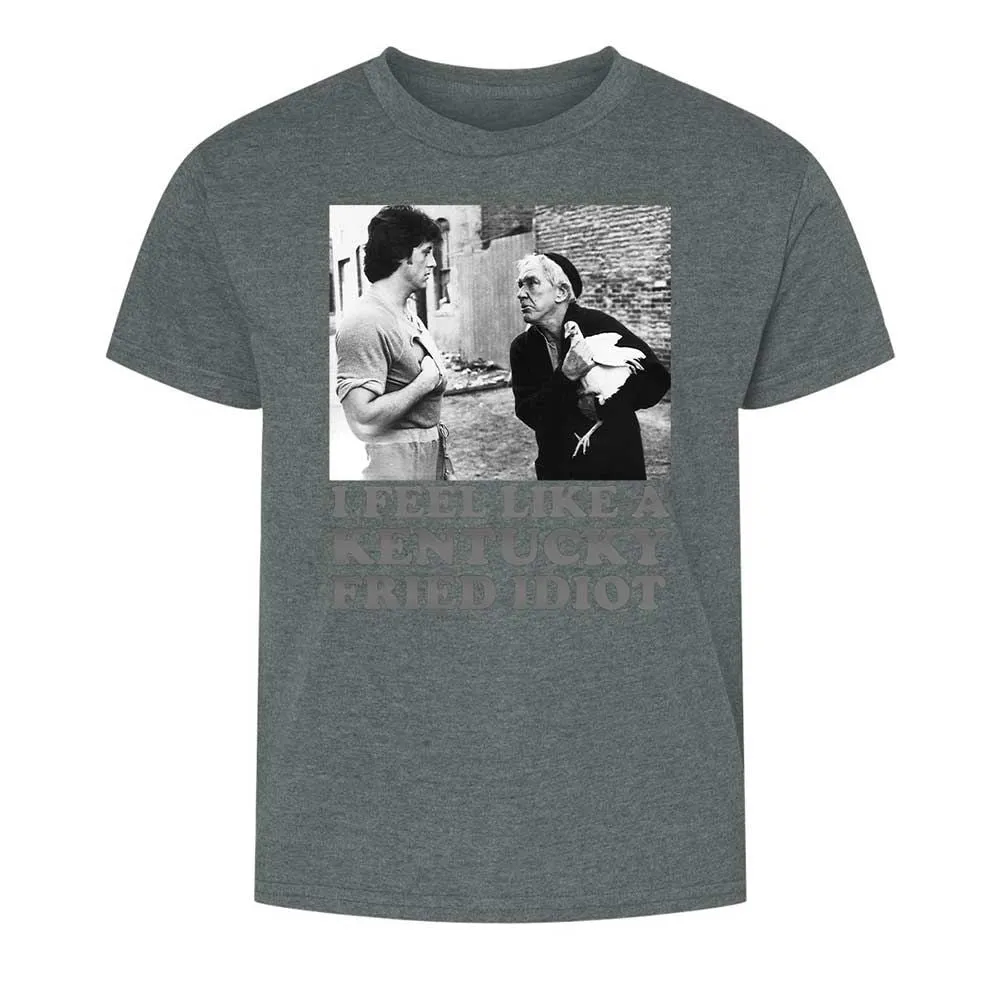 Kids T-Shirt - WZMQFFDM - Dark Heather - 16