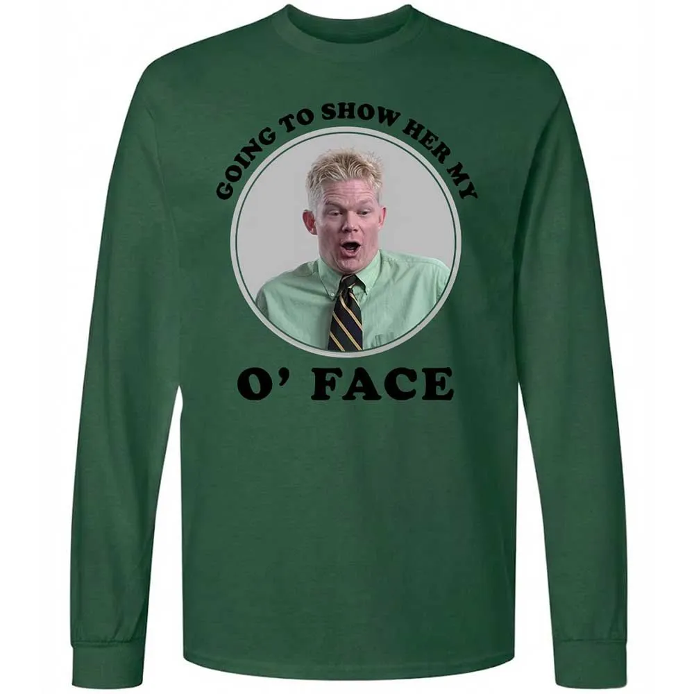 Long Sleeve T-Shirt - 9NRAXT1E - Forest Green - 14