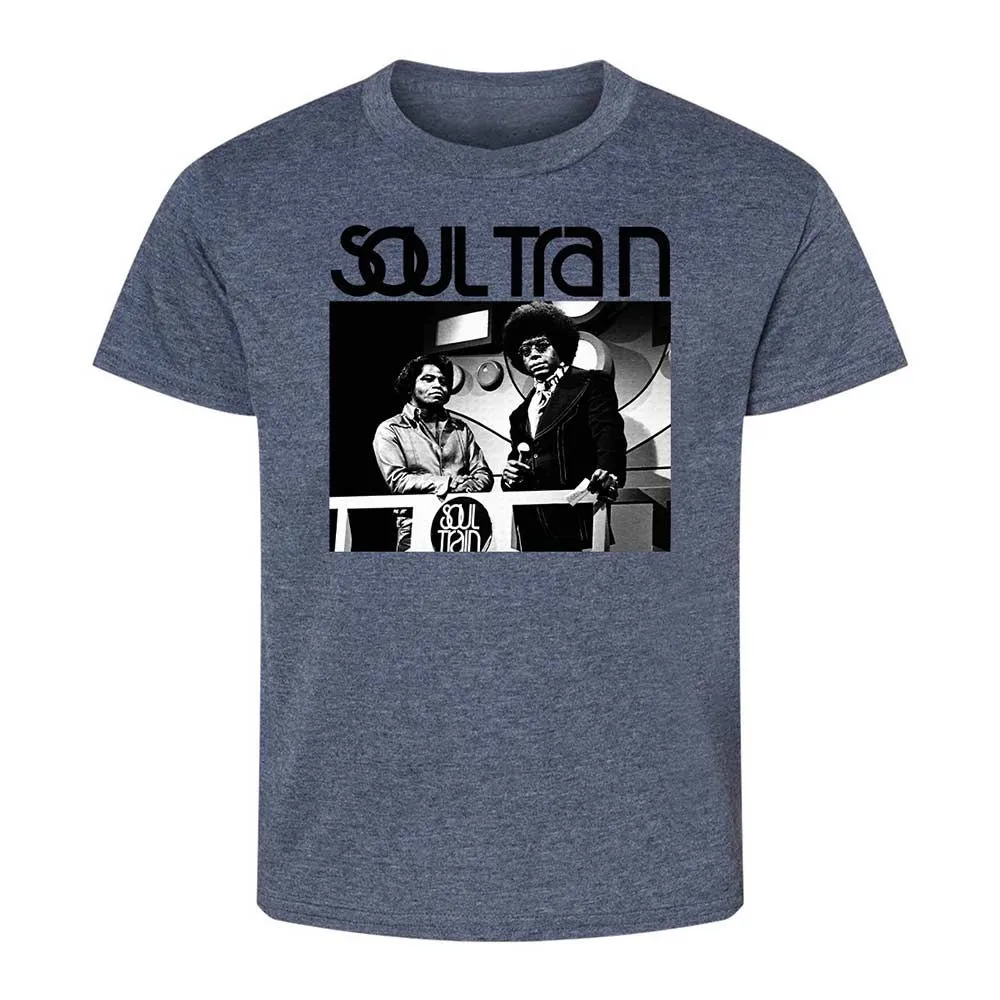 Kids T-Shirt - AUZNYLUQ - Heather Navy - 15