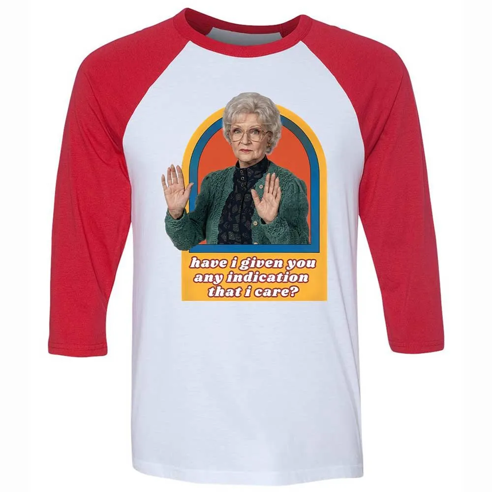Unisex 3/4 Baseball Tee - UWNYL5PB - White/Red - 9