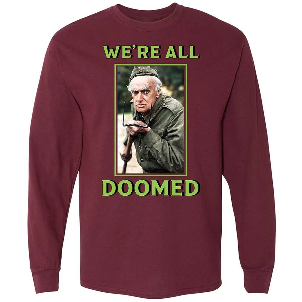 Long Sleeve T-Shirt - QD4UF2WP - Maroon - 6