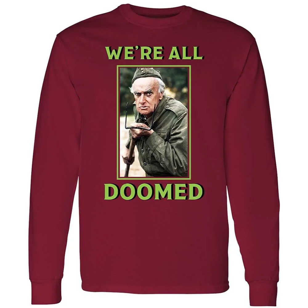 Long Sleeve T-Shirt - QD4UF2WP - Cardinal Red - 7