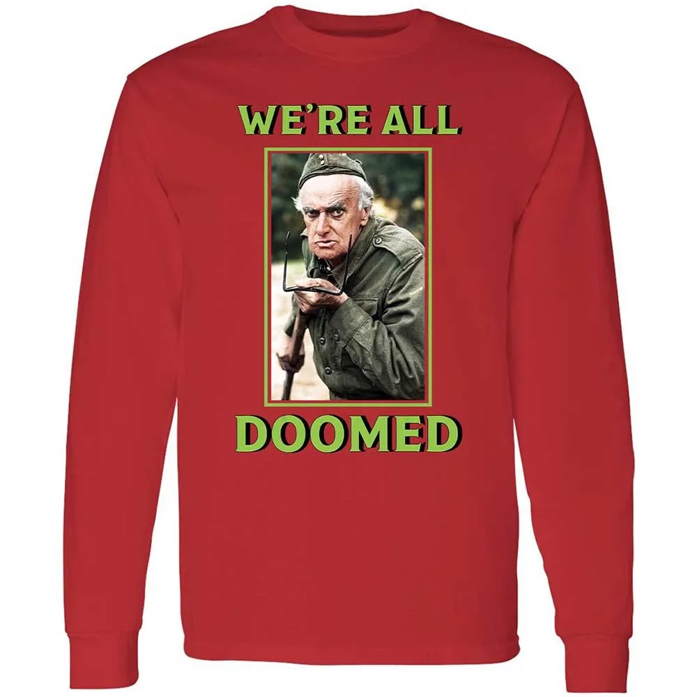 Long Sleeve T-Shirt - QD4UF2WP - Red - 11