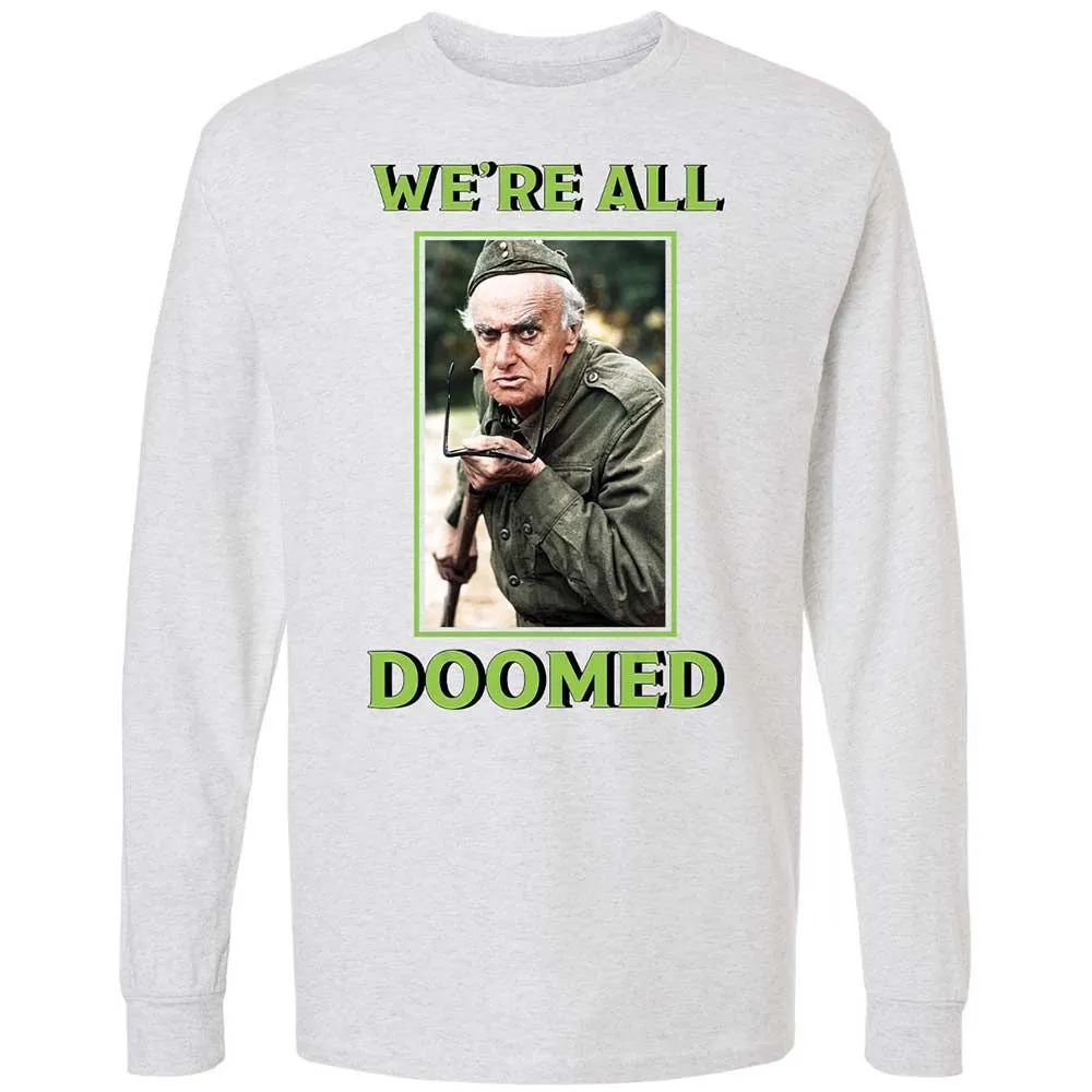 Long Sleeve T-Shirt - QD4UF2WP - Ash - 14