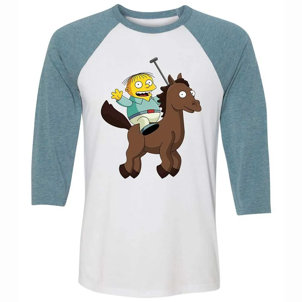 Ralph Horsie - White/Denim - 3