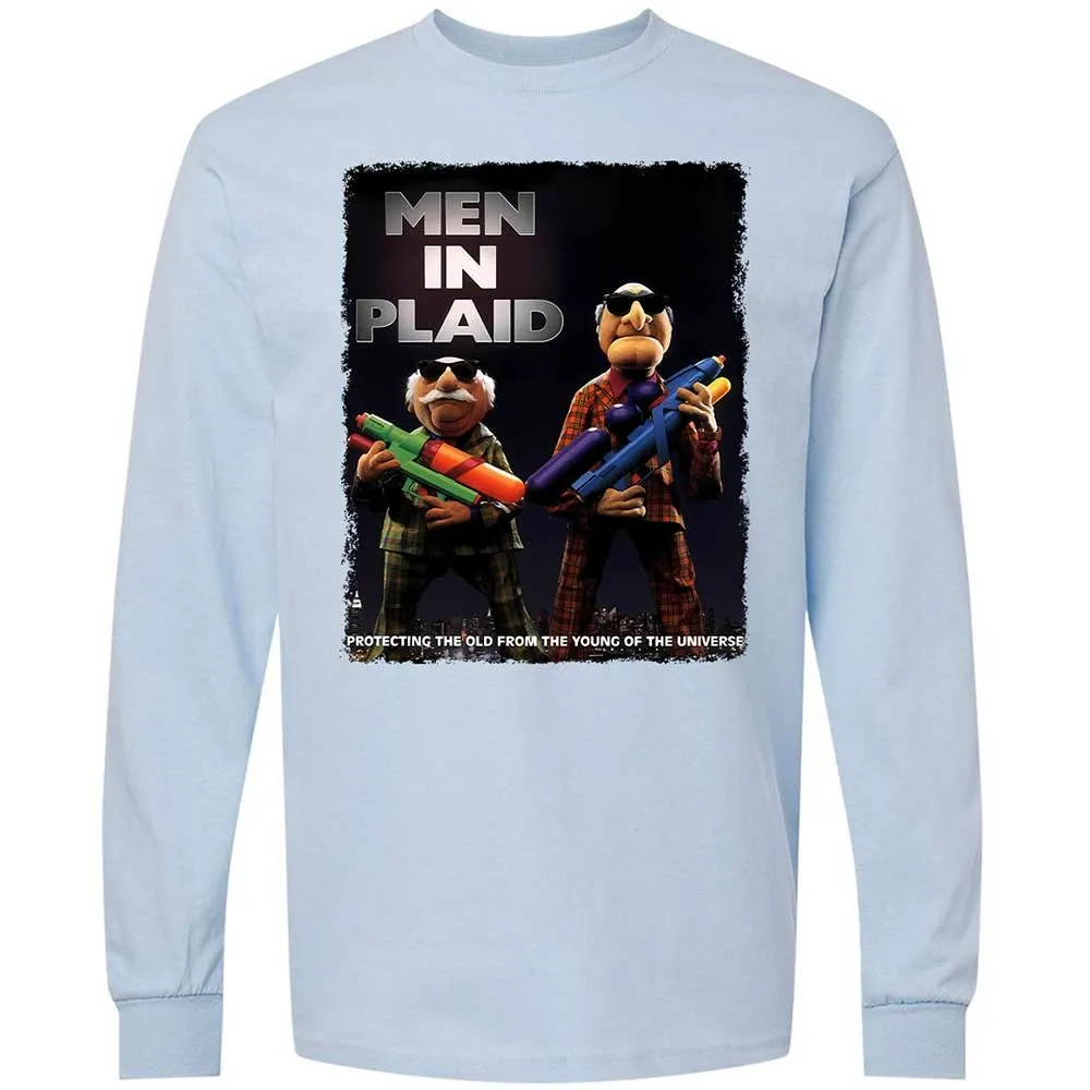 Men in Plaid - Light Blue - 18