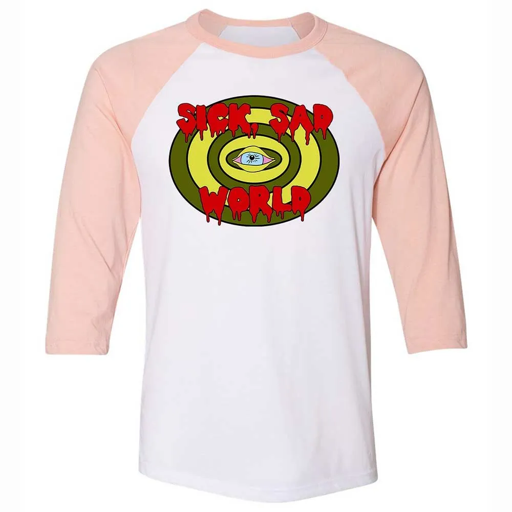 Sick Sad World - White/Heather Peach - 5