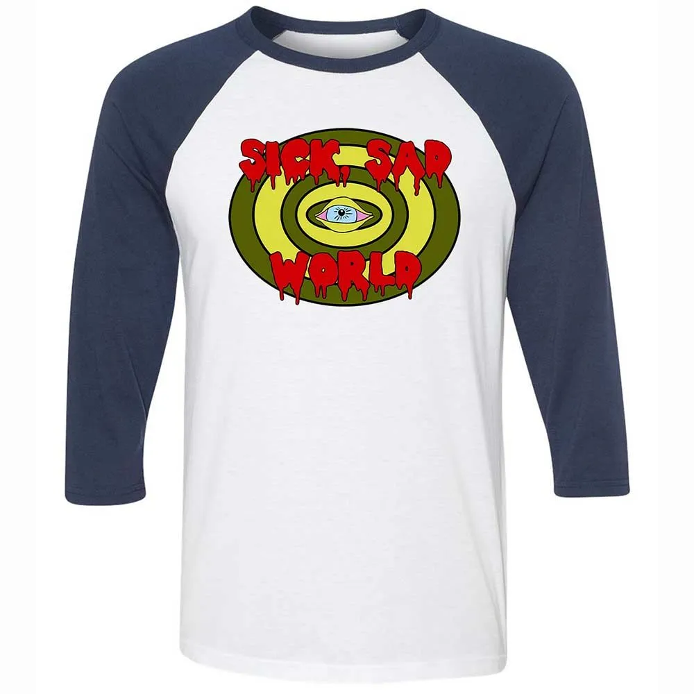 Sick Sad World - White/Navy - 8