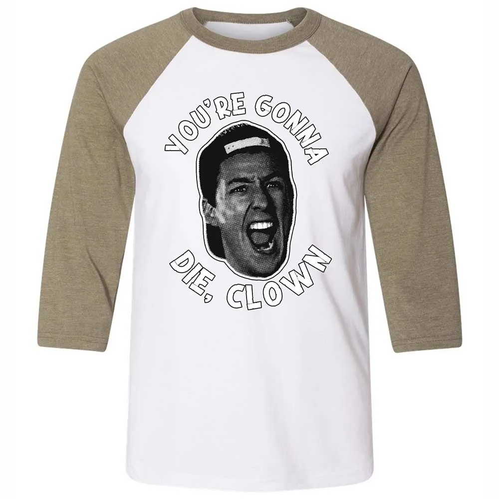 Unisex 3/4 Baseball Tee - SM6CQ2FW - White/Heather Olive - 4