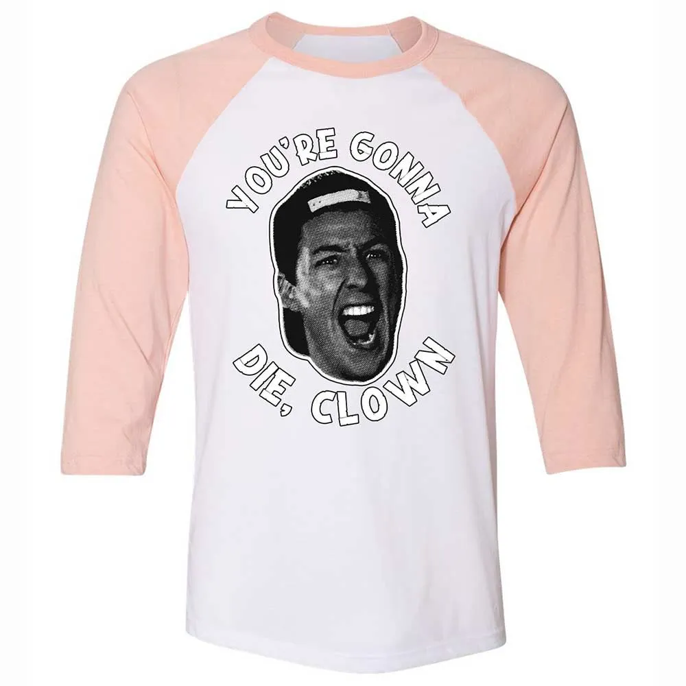 Unisex 3/4 Baseball Tee - SM6CQ2FW - White/Heather Peach - 5