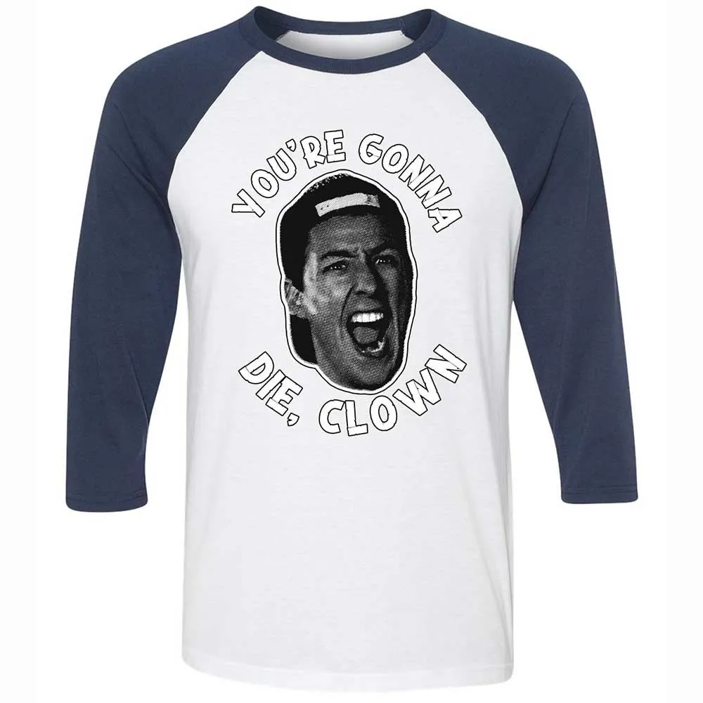 Unisex 3/4 Baseball Tee - SM6CQ2FW - White/Navy - 8
