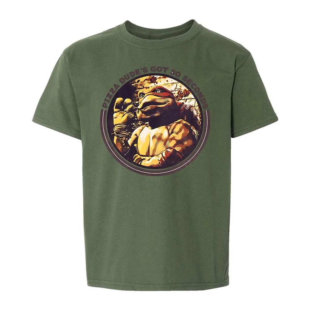 Kids T-Shirt - HL5YVPS8 - Military Green - 20