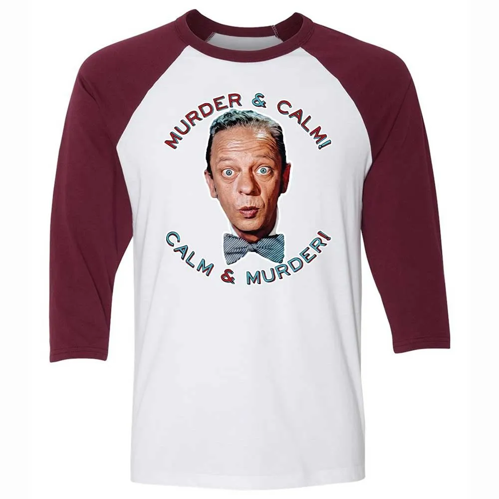 Unisex 3/4 Baseball Tee - PQUMBBVY - White/Maroon - 7