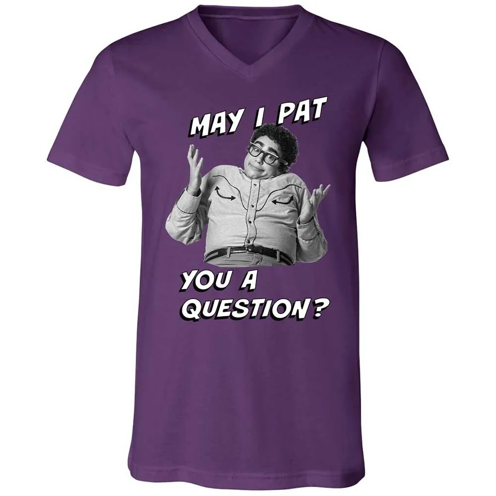 Unisex V-Neck T-Shirt - AEZYNX8L - Team Purple - 10