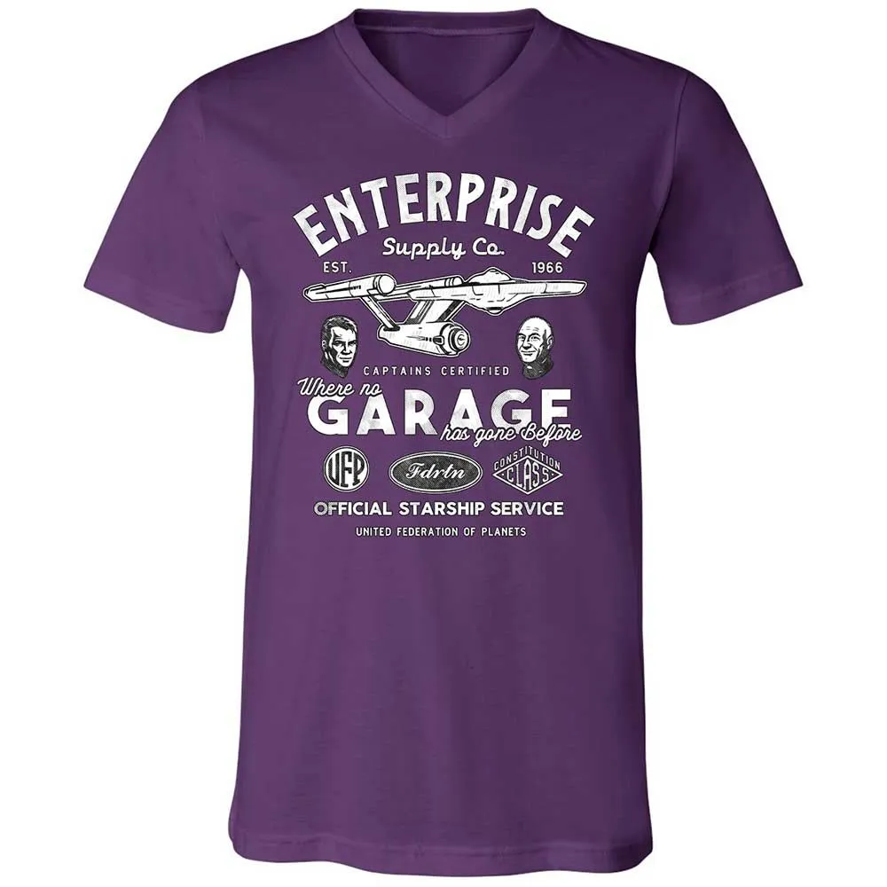 Unisex V-Neck T-Shirt - SWN6W8C2 - Team Purple - 10