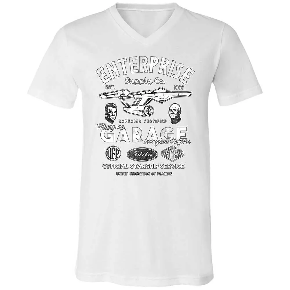 Unisex V-Neck T-Shirt - SWN6W8C2 - White - 16