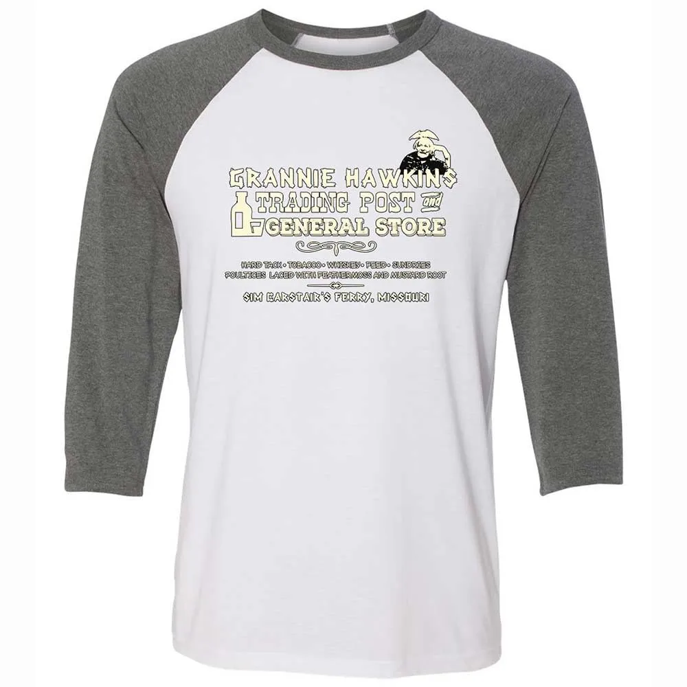 Unisex 3/4 Baseball Tee - GP4HXGM1 - White/Deep Heather - 11