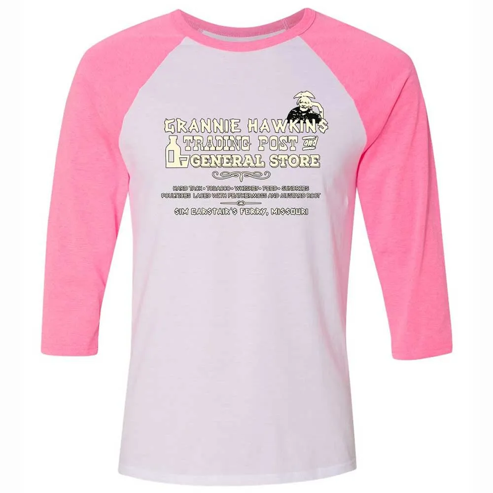 Unisex 3/4 Baseball Tee - GP4HXGM1 - White/Neon Pink - 12