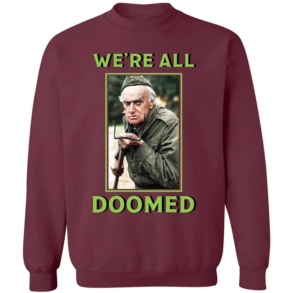 Classic Unisex Sweatshirt - HVLUYU5F - Maroon - 8