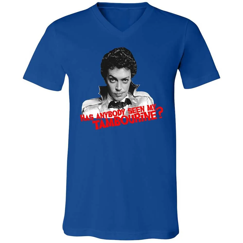 Unisex V-Neck T-Shirt - PD4KQ483 - True Royal - 3