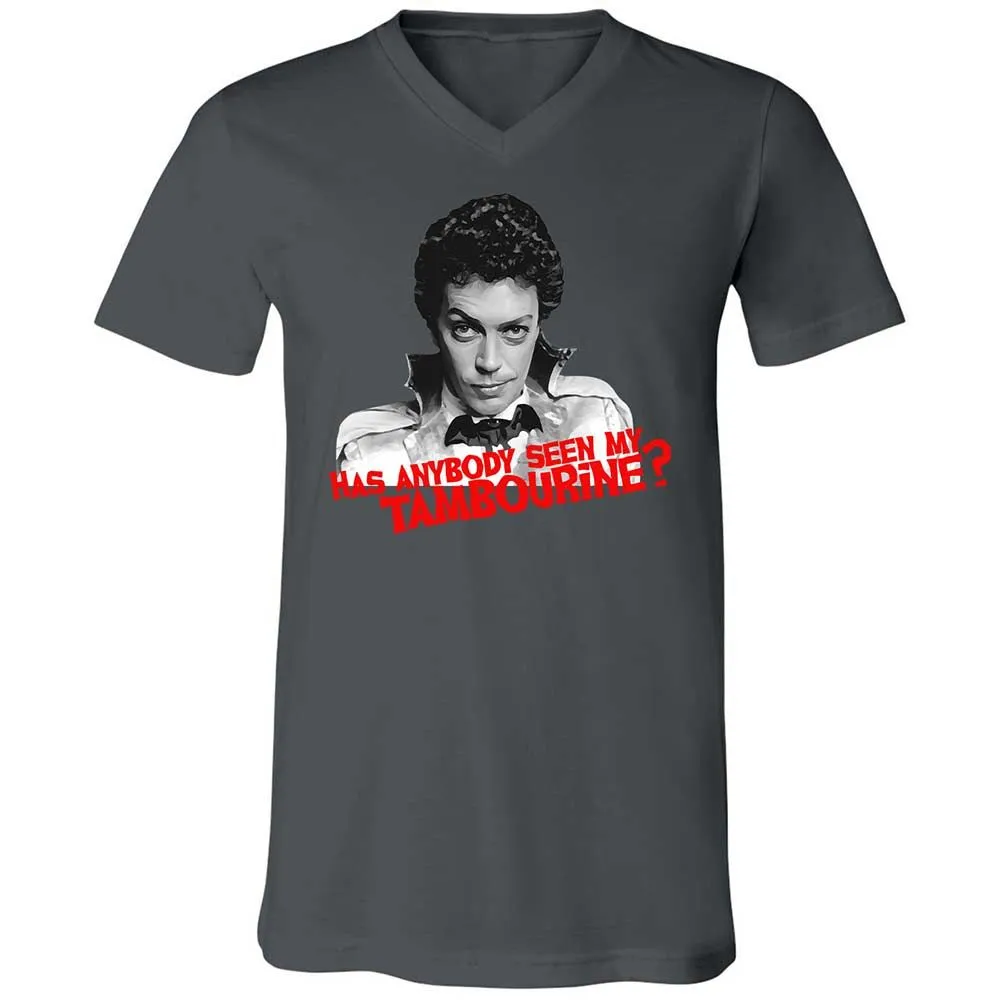 Unisex V-Neck T-Shirt - PD4KQ483 - Asphalt - 16