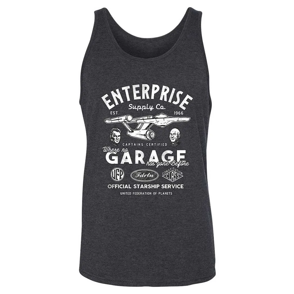 Unisex Jersey Tank - WZKTUMVA - Dark Grey Heather - 5
