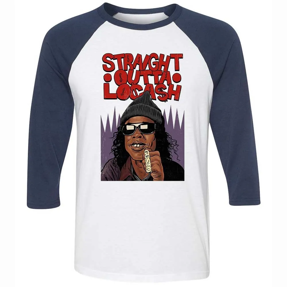 Straight Outta Locash - White/Navy - 8