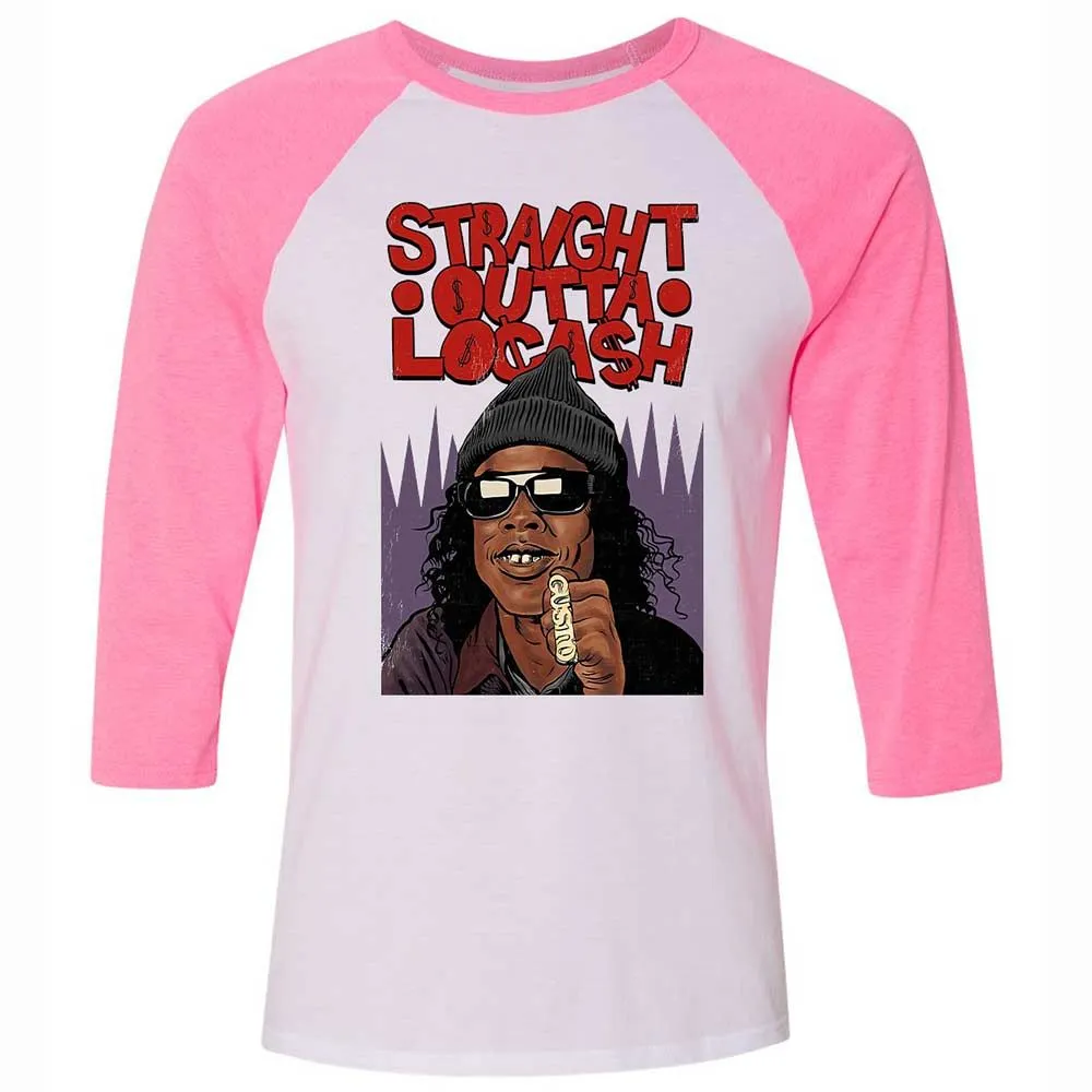Straight Outta Locash - White/Neon Pink - 12