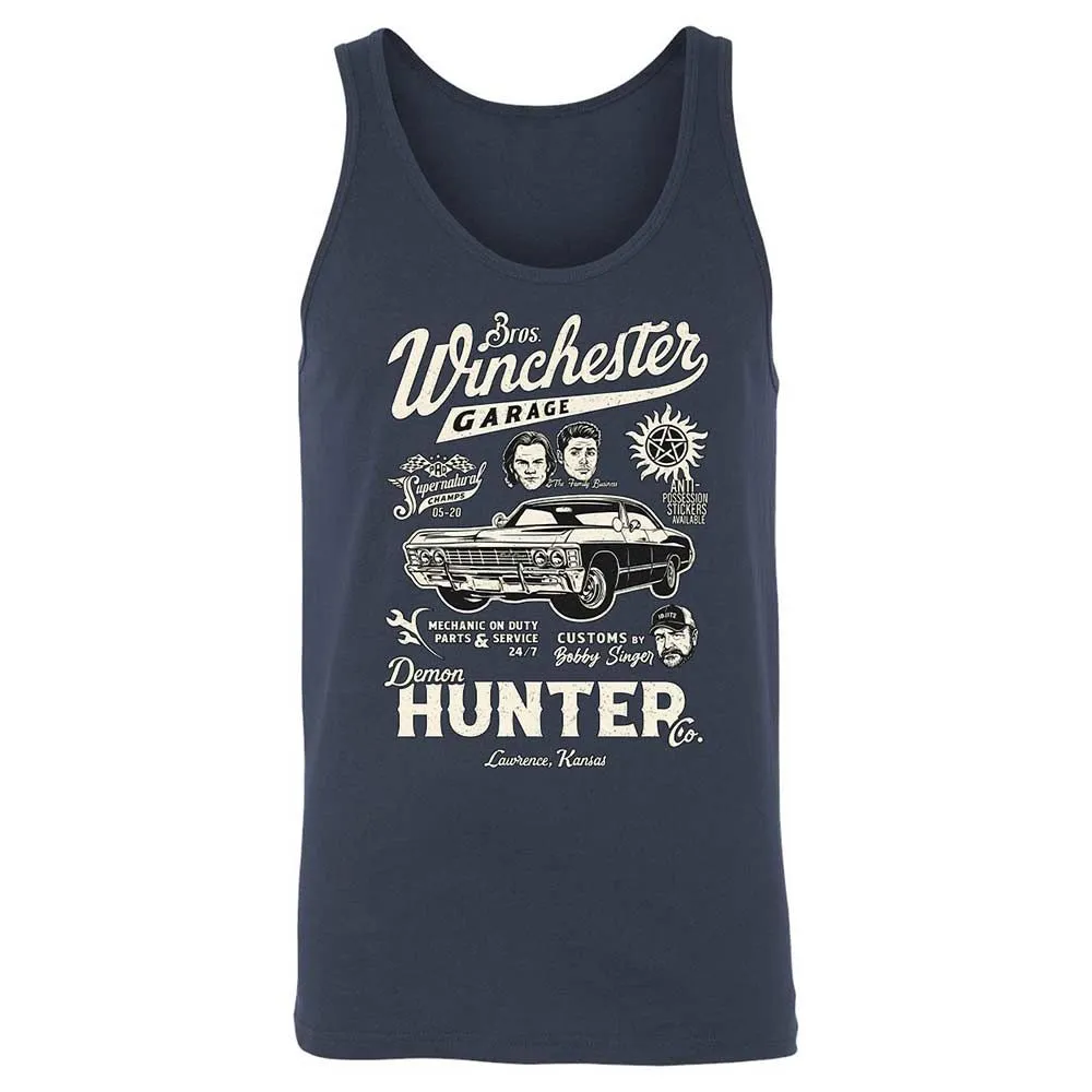 Unisex Jersey Tank - HXSVLR1Z - Navy - 2