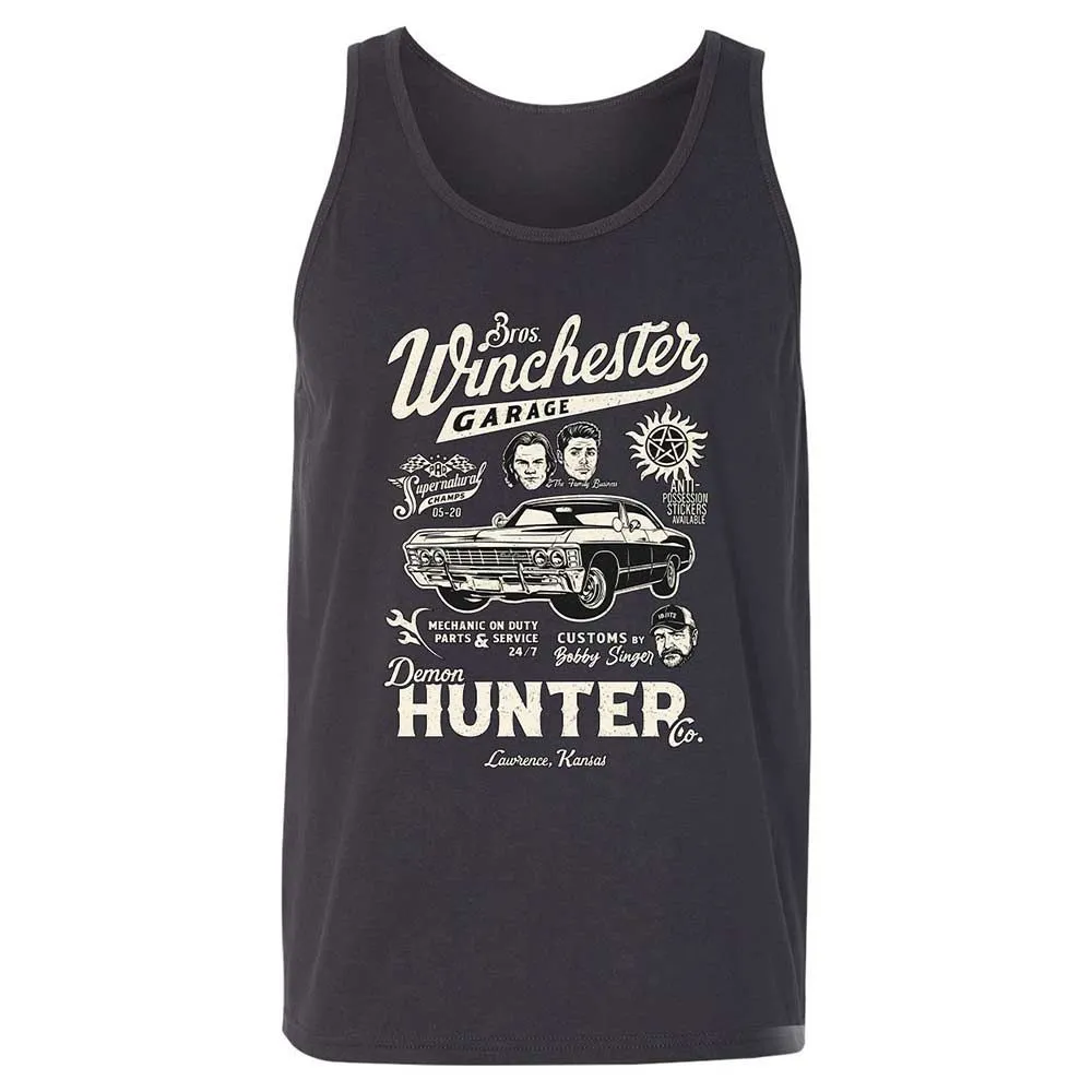 Unisex Jersey Tank - HXSVLR1Z - Dark Grey - 4