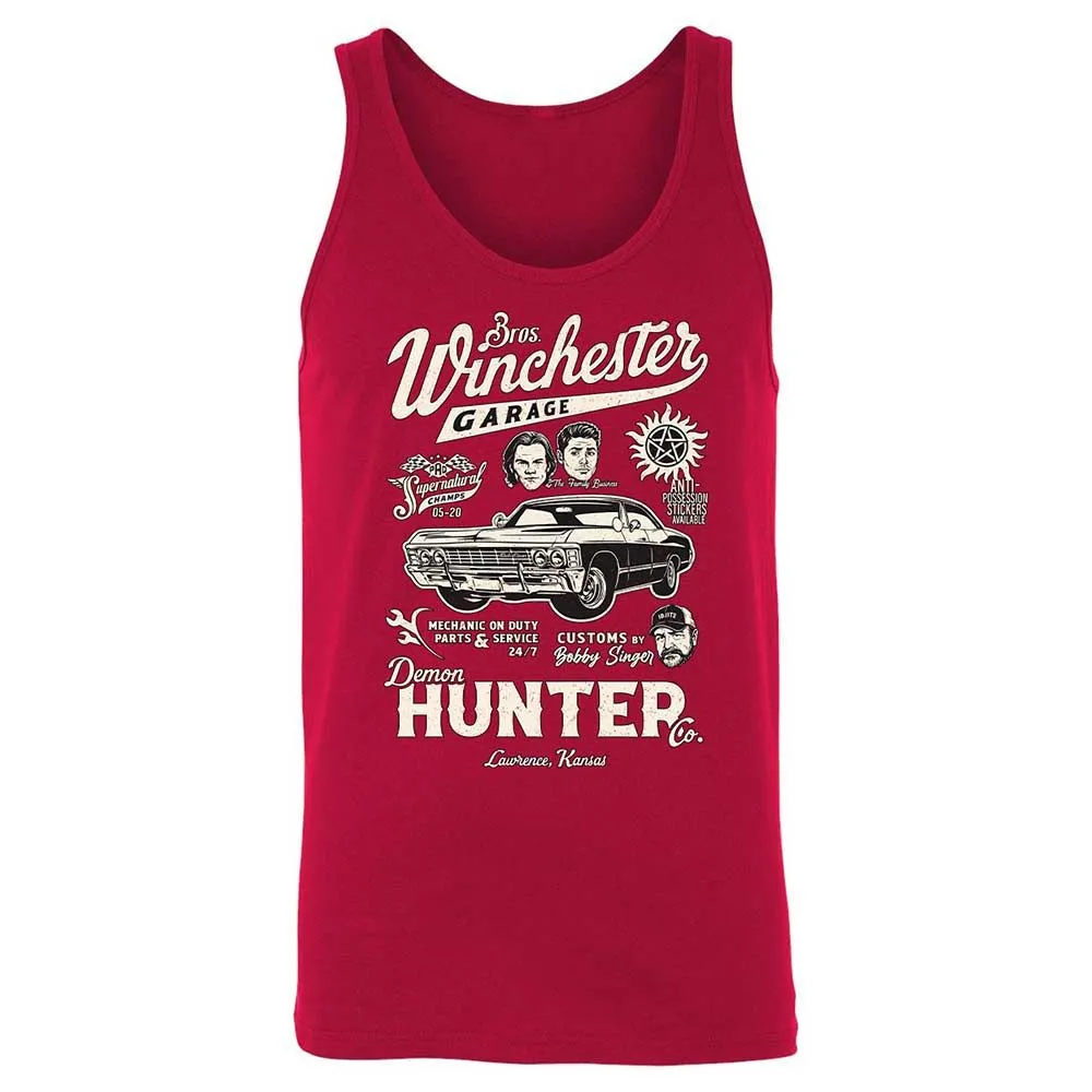 Unisex Jersey Tank - HXSVLR1Z - Red - 6