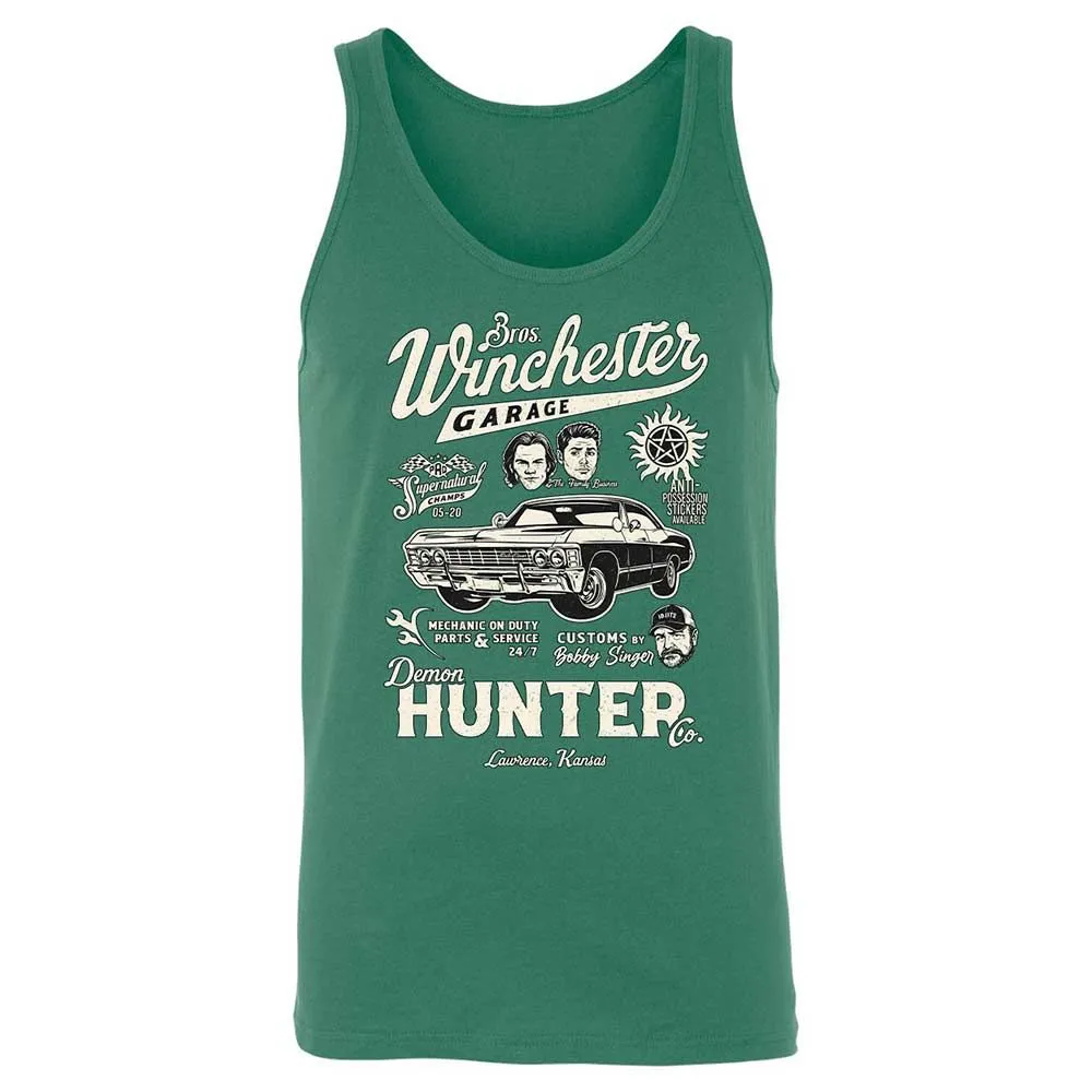 Unisex Jersey Tank - HXSVLR1Z - Kelly - 7
